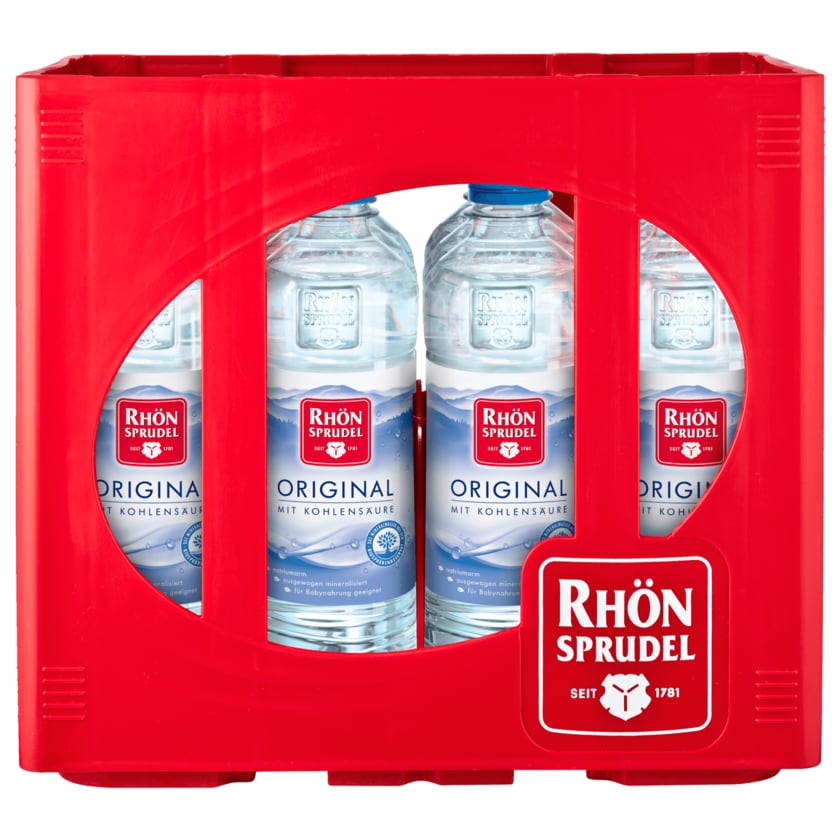 Rhönsprudel Original Mineralwasser classic 12x0,5l